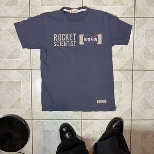 NASA Rocket Scientist T-Shirt - Blue